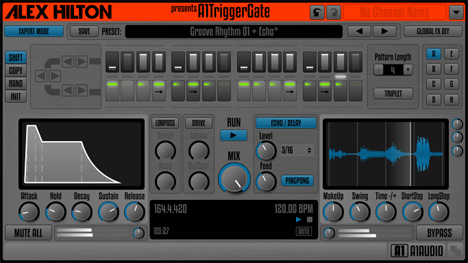 A1TriggerGate - free Sequenced gate plugin