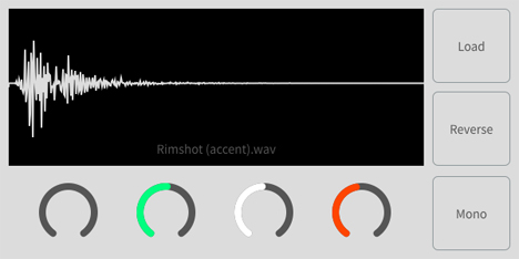 AASamplePlayer  - free File sampler plugin