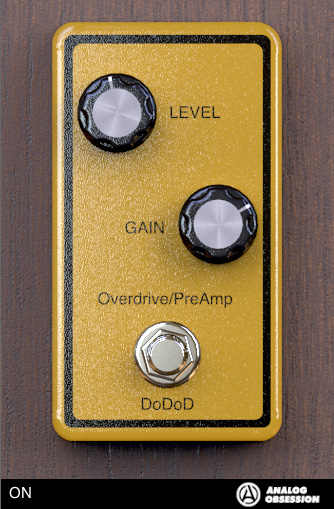 DoDoD - free Vintage overdrive / booster plugin