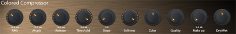 ATKColoredCompressor - free Mono compressor plugin
