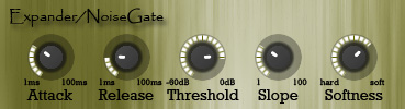 ATKExpander - free Expander / noise-gate plugin