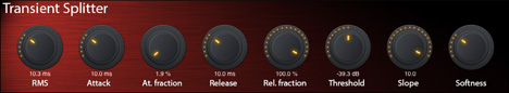 ATKTransientSplitter - free Transient splitter plugin