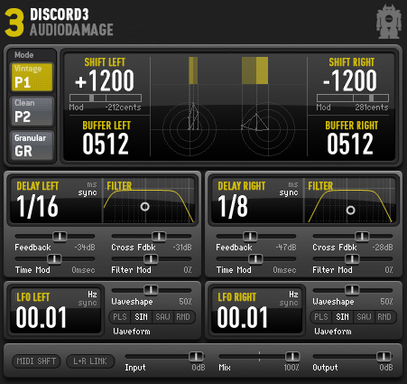Discord3 - free Pitch-shifter plugin