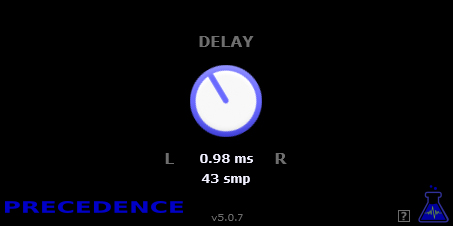 Precedence - free Haas effect processor plugin