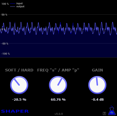 Shaper - free Transient shaper plugin