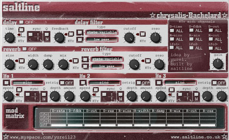 Bachelard - free Delay / filter / reverb plugin