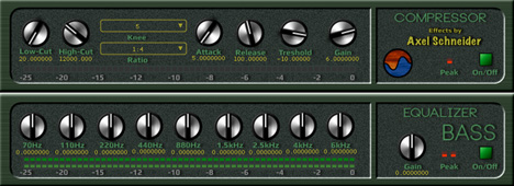 Bass Comp EQ - free Bass strip plugin