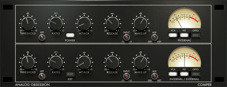 COMPER - free Multi-mode serial compressor plugin