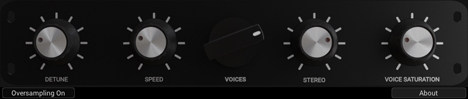 CVoice1 - free Pitch modulation plugin