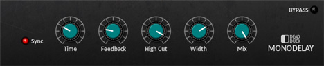 DD MonoDelay - free Delay plugin