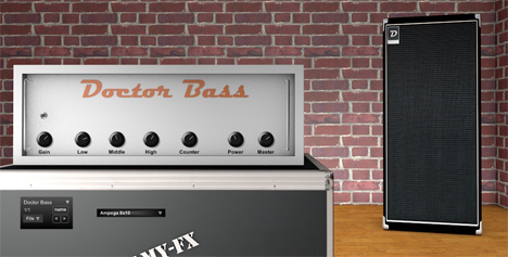 Doctor BASS - free Bass tube amp / cabinet simulator plugin
