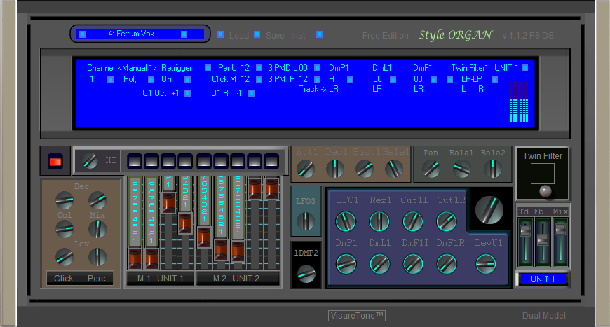 Dual Style ORGAN