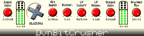 DvnBitCrusher - free FSU plugin