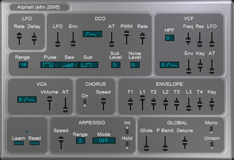 Alpha II - free Classic analog synth plugin