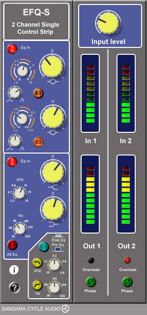 EFQ - free Focusrite 110 EQ emulation plugin