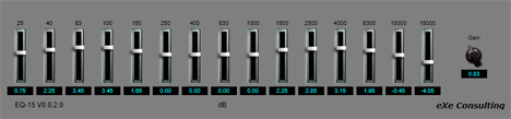 EQ-15 - free 15 band EQ plugin