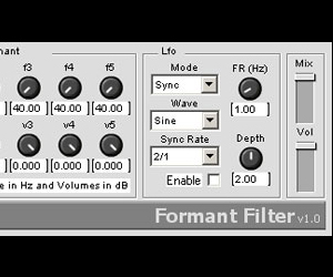 Formant Filter