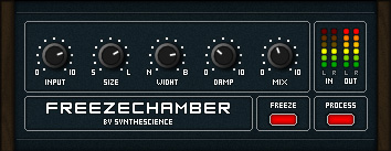 Freezechamber - free Hold reverb plugin