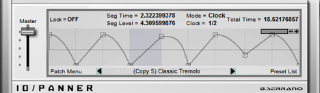 IO Panner - free Multi level auto-pan plugin