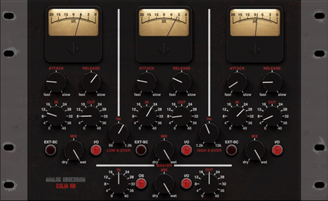 KolinMB - free Multi-band limiting amplifier plugin