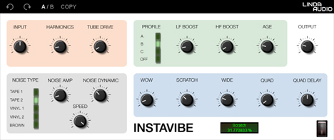 InstaVibe - free Tape cassette / vinyl plugin