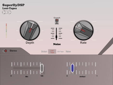 Lost-Tapes - free Tape emulation plugin