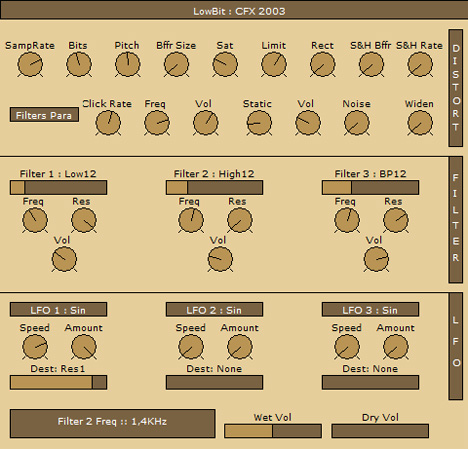 Lowbit - free Degrader plugin