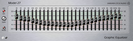 MODEL-27 - free Room graphic equalizer plugin