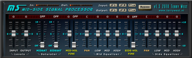 Mid-Side Signal Processor