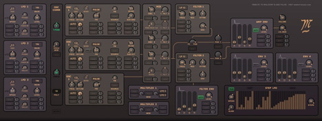 M - free Waldorf Q / Pulse emulation plugin