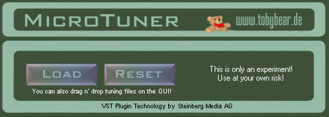 MicroTuner - free Scale microtuning plugin