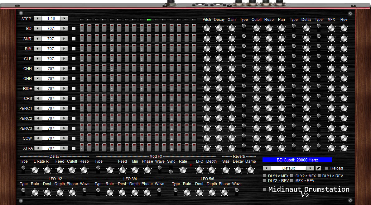 Midinaut Drum Station