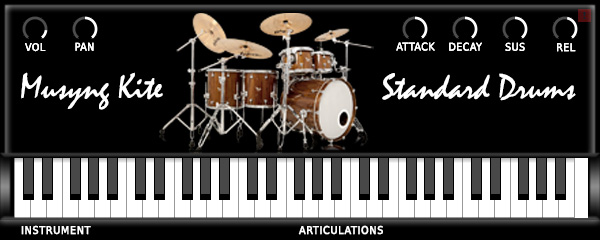 Musyng Kite Standard Drums