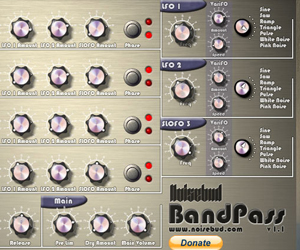 Noisebud BandPass