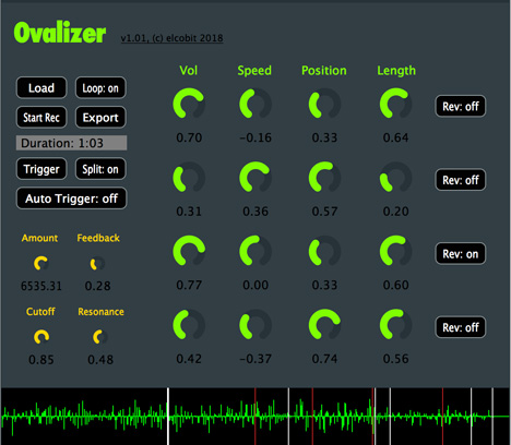 Ovalizer - free Digital glitch emulator plugin