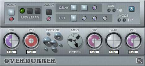 OverDubber - free Delay plugin