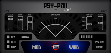 PSY PAN Pro - free Psycoacoustic panner plugin
