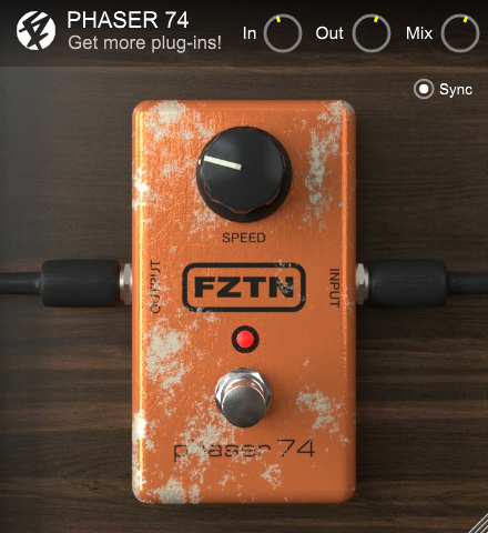 Phaser 74 - free MXR Phase 90 emulation plugin