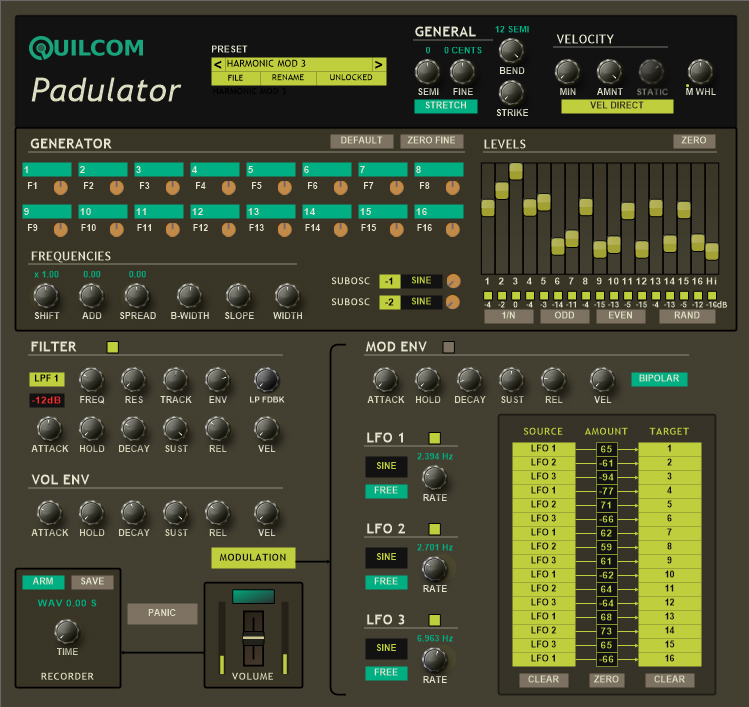 Padulator
