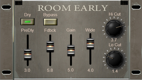 Room Early - free Room reverb plugin