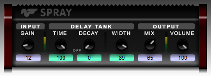 SPRAY - free Delay plugin