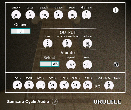 Ukulele - free Hawaiian guitar plugin