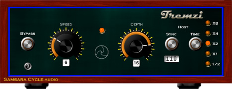 Tremzi - free Synchro tremelo plugin