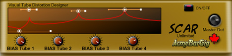 Scar Unlimited - free Tube distortion plugin