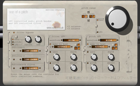 Son of a pitch - free Audio pitch bend plugin