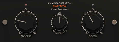 SweetVox - free Voc processor /  De-esser plugin
