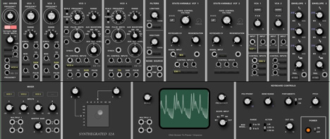 Synthegrated 12A - free Moog modular Model 12 emulation plugin