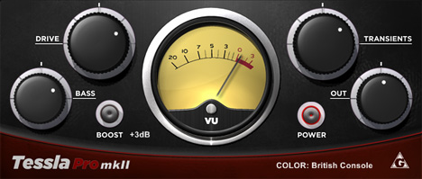 TesslaPRO mkIII - free Transient signal saturator plugin