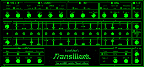 Transilient - free FSU / Glitch FX plugin