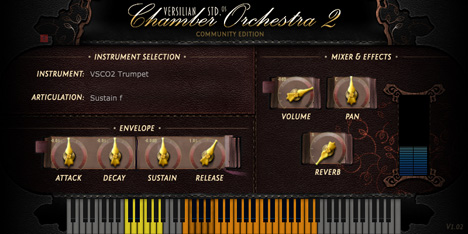 VSCO2 Trumpet - free Trumpet plugin